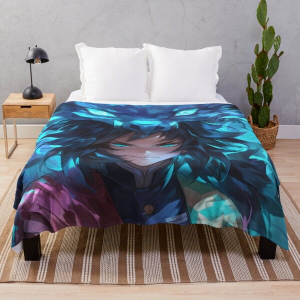 Item preview, Giyu Tomioka Demon Slayer Cool Blue Aura designed and sold by Spraykart.