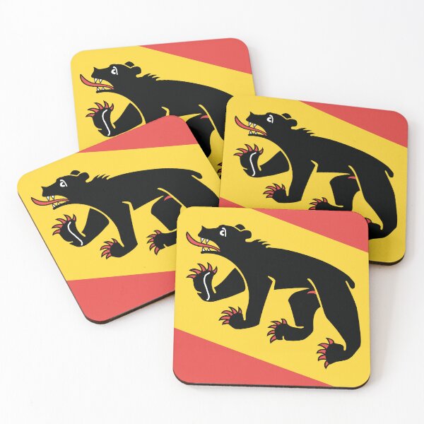 Item preview, Canton of Bern Flag - Swiss Capital & Bear of Berne Pride designed and sold by NTGUILTY.