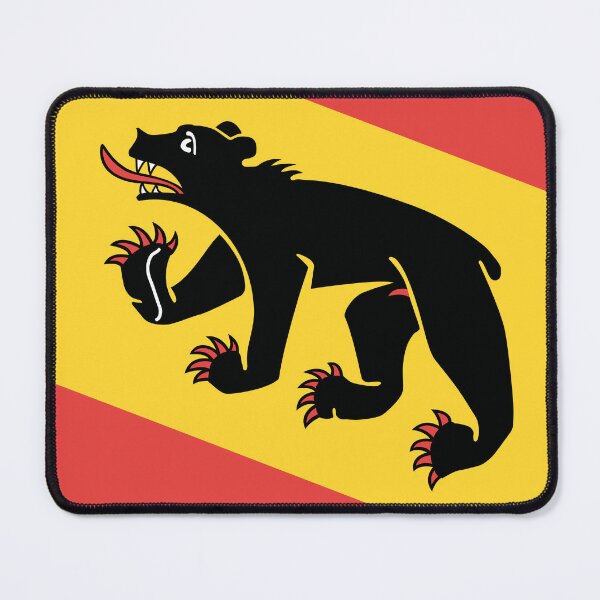Item preview, Canton of Bern Flag - Swiss Capital & Bear of Berne Pride designed and sold by NTGUILTY.