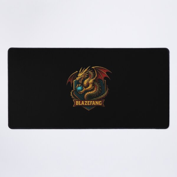 Item preview, Blazefang – Western Dragon Mythology Design | European Fire‑Breathing Dragon, Medieval Folklore, Treasure Guardian & Legendary Beast designed and sold by Typologystudios.