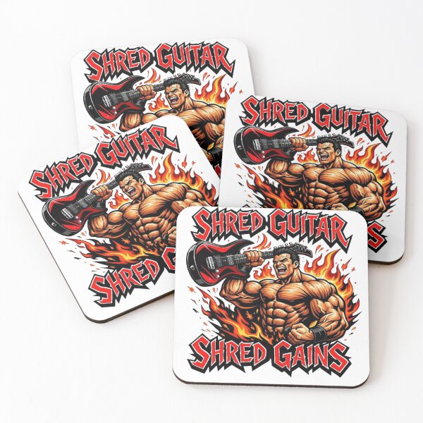 Item preview, Shred Guitar, Shred Gains – Metal Gym design designed and sold by OphiraBloom.