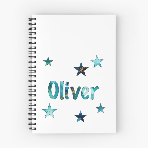Item preview, Watercolor Name Oliver with Stars designed and sold by katifinell.