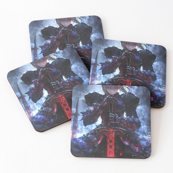 Item preview, Saber Alter Fate Stay Night Dark Knight Waifu With Gothic Shadow Mood designed and sold by Spraykart.