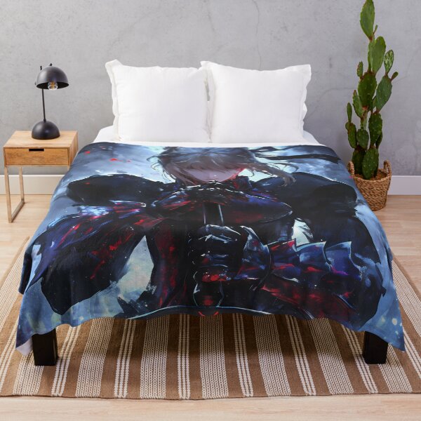 Item preview, Saber Alter Fate Stay Night Dark Knight Waifu With Gothic Shadow Mood designed and sold by Spraykart.