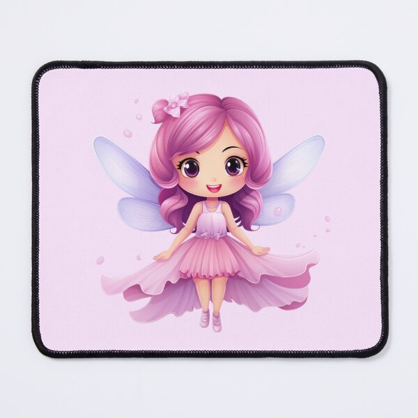 Item preview, Cute Pink Hair Fairy designed and sold by bubblyrainbow.