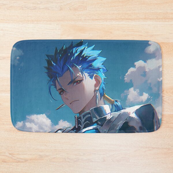 Artikelvorschau, Lancer Fate Stay Night Blue Armored Hero Under Cloudy Sky entworfen und verkauft von Spraykart.