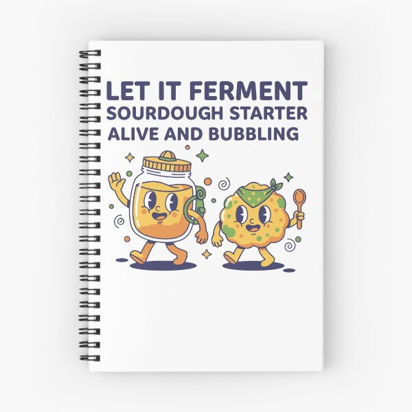 Artikelvorschau, Sauerteig-starter Lebendig Fermentieren Lassen entworfen und verkauft von LuminOrb.