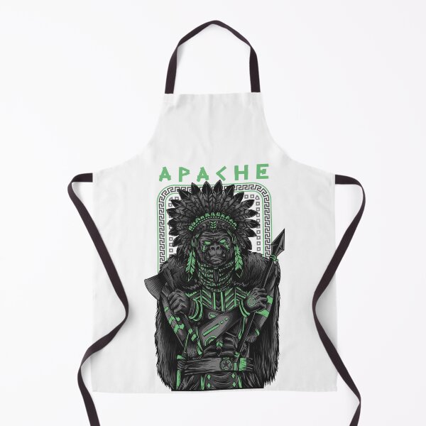 Item preview, Apache design, Planet of the Apes warrior, street art designed and sold by LeedsArtStudio.