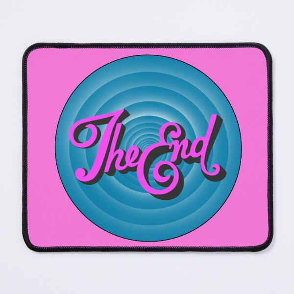 Item preview, The End Retro Cartoon Stickers designed and sold by Runnada.