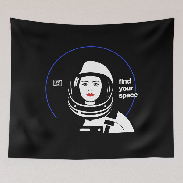 Item preview, Woman astronaut: find your space designed and sold by The Red Bee.