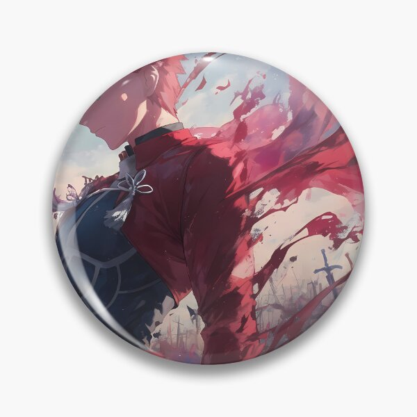 Item preview, Shirou Emiya Fate Stay Night Determined Hero In Crimson Aura designed and sold by Spraykart.