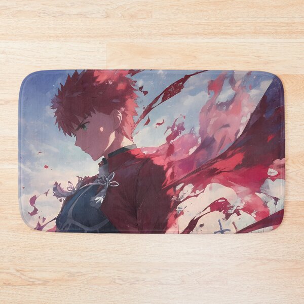 Item preview, Shirou Emiya Fate Stay Night Determined Hero In Crimson Aura designed and sold by Spraykart.