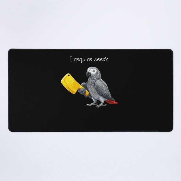 Item preview, Funny African Grey Parrot Require Seeds Bird Lover designed and sold by TerryConnells.