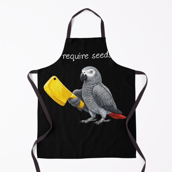 Item preview, Funny African Grey Parrot Require Seeds Bird Lover designed and sold by TerryConnells.
