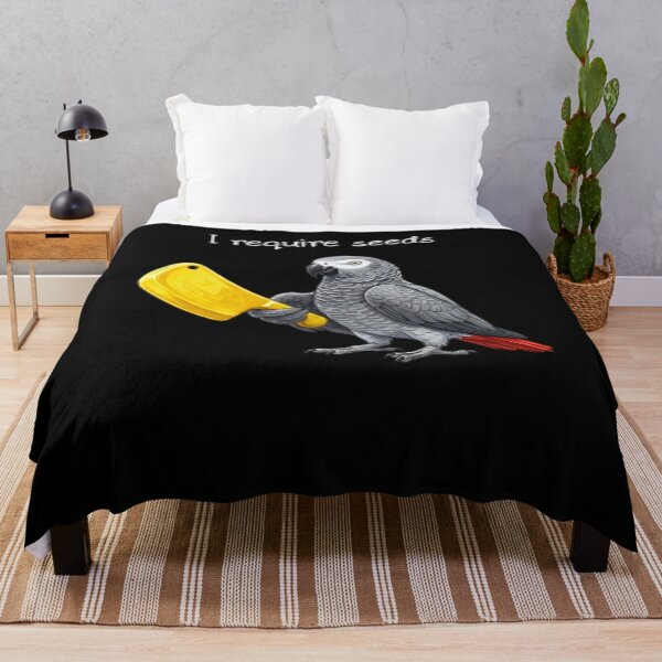 Item preview, Funny African Grey Parrot Require Seeds Bird Lover designed and sold by TerryConnells.