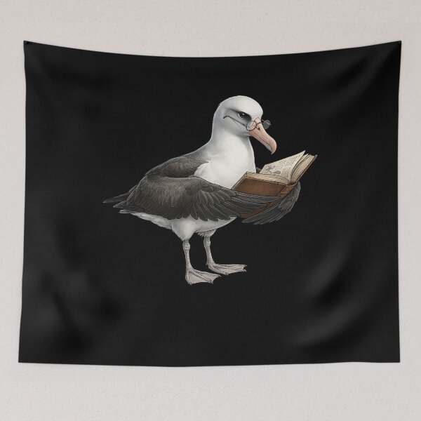 Item preview, Funny Albatross Reading Book Bird Lover Birding designed and sold by TerryConnells.
