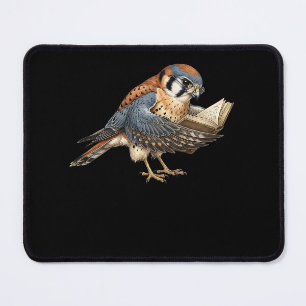 Item preview, Funny American Kestrel Reading Book Bird Lover Birding designed and sold by TerryConnells.