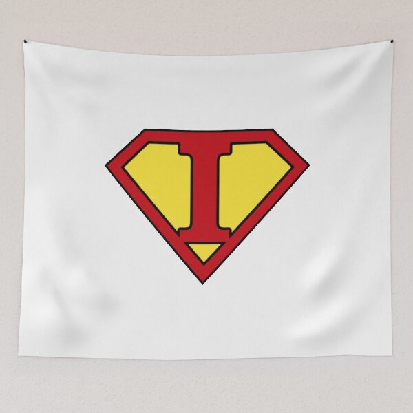 Item preview, Superhero Symbol Letter I  designed and sold by kimballjulie.