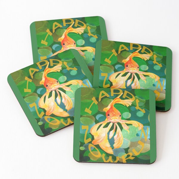 Item preview, Happy Nowruz Goldfish Joyful Renewal designed and sold by taiche.