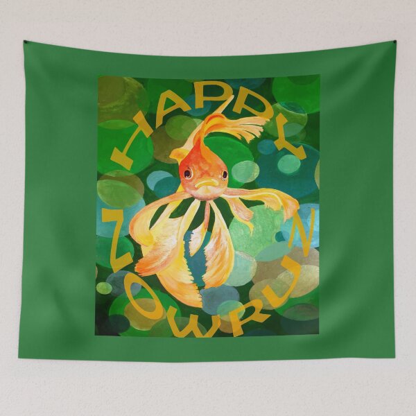 Item preview, Happy Nowruz Goldfish Joyful Renewal designed and sold by taiche.