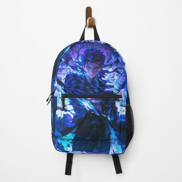 Item preview, Kirei Kotomine Fate Stay Night Neon Blue Mystic Energy Portrait designed and sold by Spraykart.