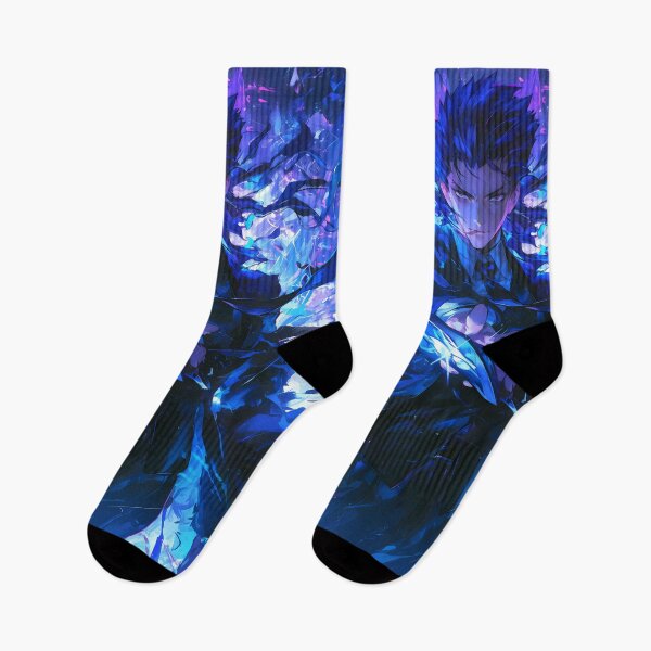 Item preview, Kirei Kotomine Fate Stay Night Neon Blue Mystic Energy Portrait designed and sold by Spraykart.
