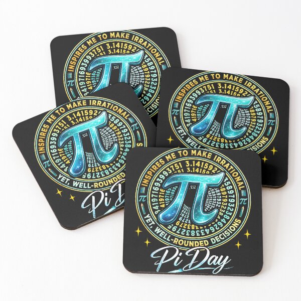Item preview, Inspires Me to Make Irrational Well Rounded Decisions Pi Day designed and sold by Patchina.