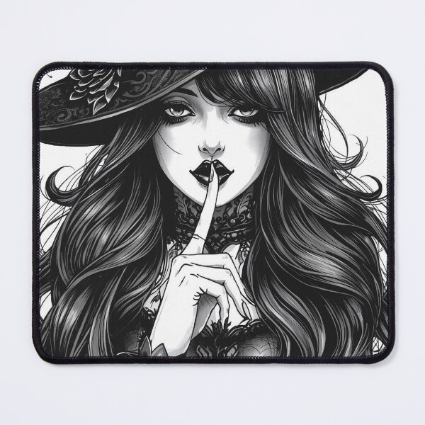 Item preview, Mystical Witch Woman Gothic Illustration designed and sold by BlondeBalance.