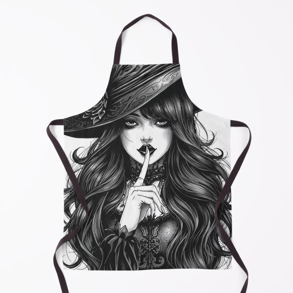 Item preview, Mystical Witch Woman Gothic Illustration designed and sold by BlondeBalance.