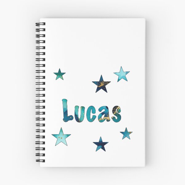 Item preview, Watercolor Name Lucas with Stars designed and sold by katifinell.