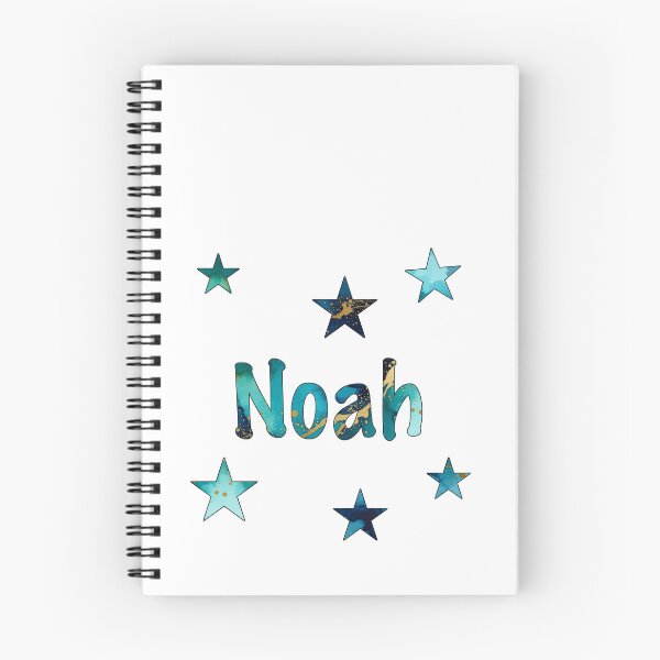 Item preview, Watercolor Name Noah with Stars designed and sold by katifinell.