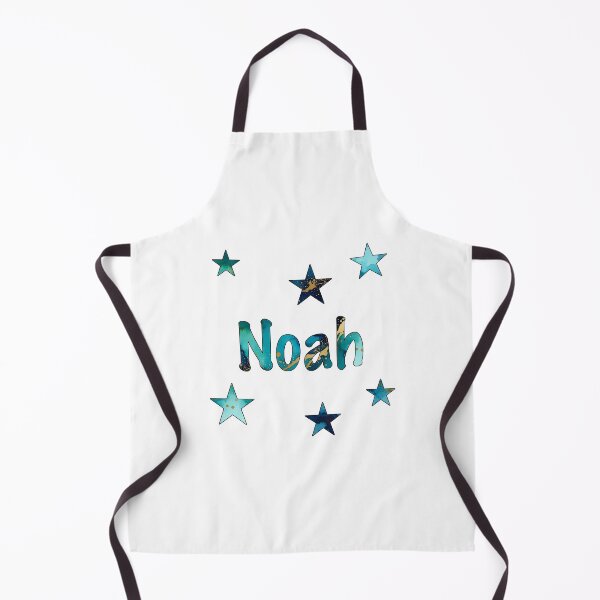 Item preview, Watercolor Name Noah with Stars designed and sold by katifinell.
