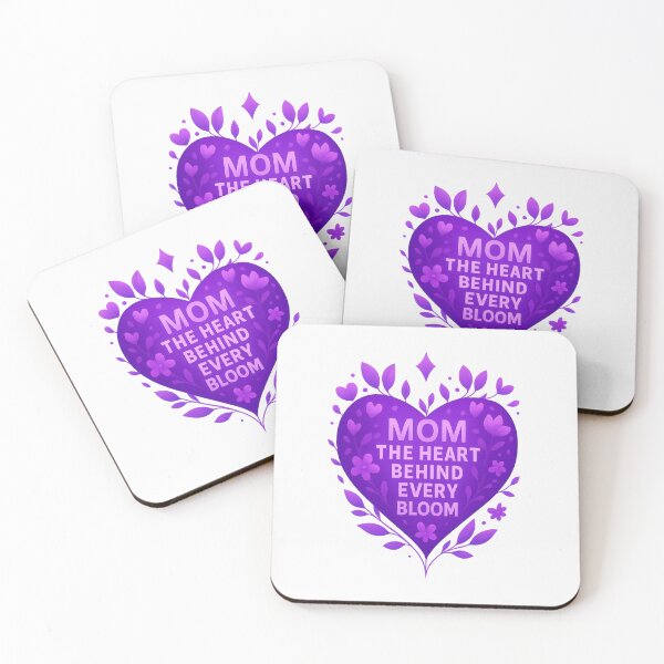 Item preview, Mom The Heart Behind Every Bloom designed and sold by Josie37.