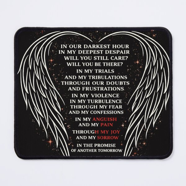 Item preview, MJ Will You Be There Angel Wings Design designed and sold by Selinasimea.