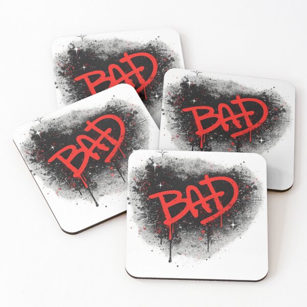 Item preview, MJ Bad Graffiti Heart Design designed and sold by Selinasimea.