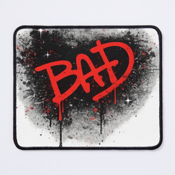 Item preview, MJ Bad Graffiti Heart Design designed and sold by Selinasimea.