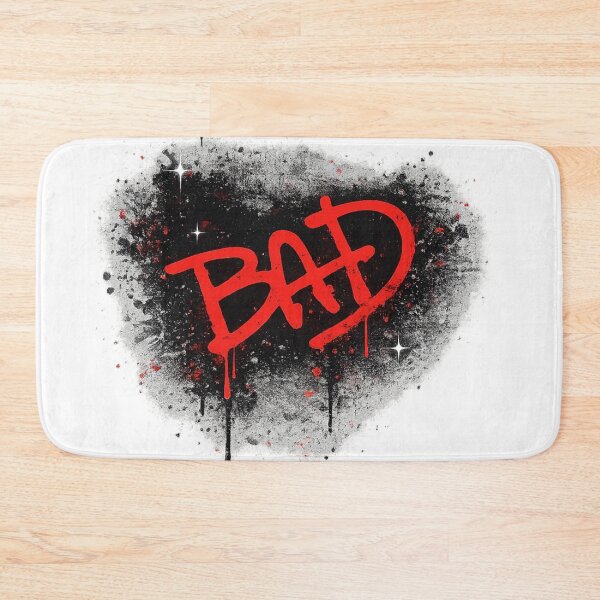 Item preview, MJ Bad Graffiti Heart Design designed and sold by Selinasimea.