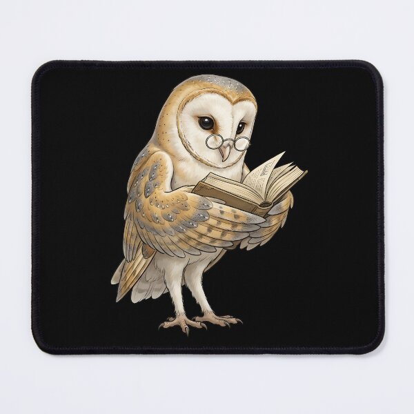 Item preview, Funny Barn Owl Reading Book Bird Lover Birding designed and sold by TerryConnells.