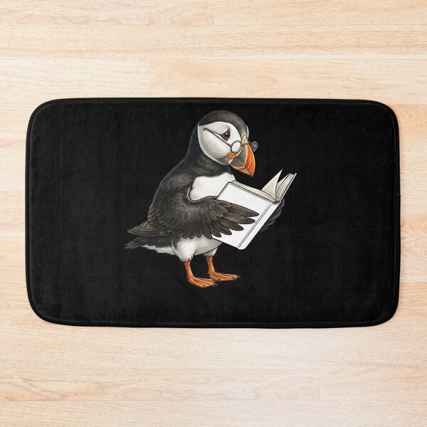 Item preview, Funny Atlantic Puffin Reading Book Bird Lover Birding designed and sold by TerryConnells.