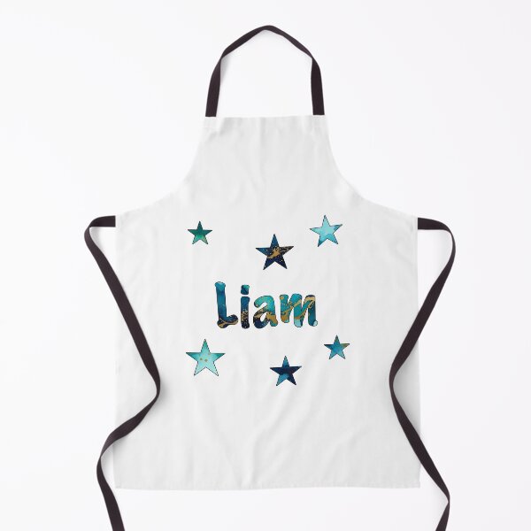 Item preview, Watercolor Name Liam with Stars designed and sold by katifinell.