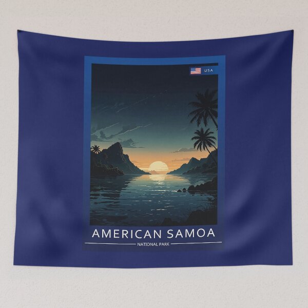 Item preview, American Samoa National Park USA Travel designed and sold by Thistle-TShop.