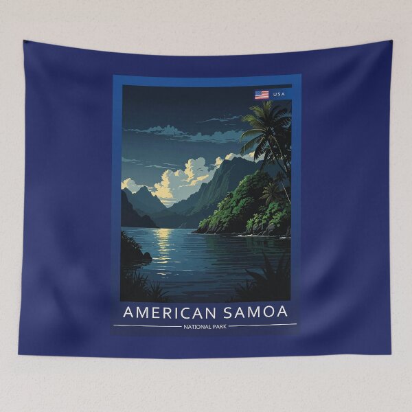 Item preview, American Samoa National Park USA Travel designed and sold by Thistle-TShop.