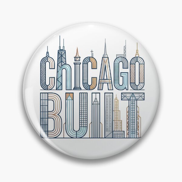Item preview, built in chicago, chicago architecture, chicago, midwest culture designed and sold by TrueArtVibes.