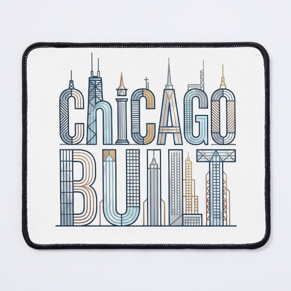 Item preview, built in chicago, chicago architecture, chicago, midwest culture designed and sold by TrueArtVibes.