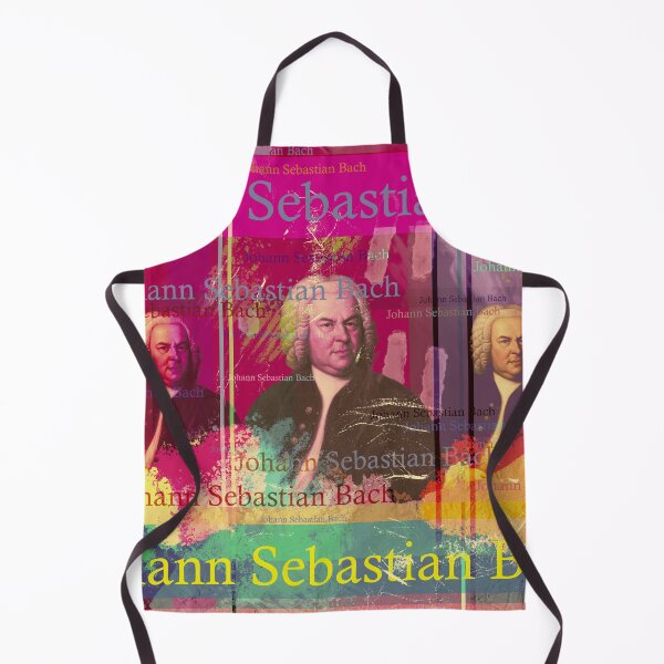 Item preview, Johann Sebastian Bach: An aesthetic portrait collage for Baroque music lovers designed and sold by Mauswohn.
