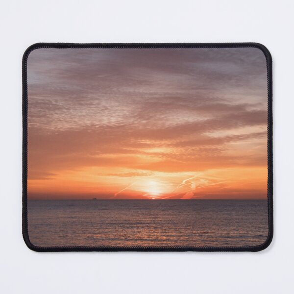Item preview, Oceanside Skyscape with a Sliver of the Sun designed and sold by Georgia Mizuleva.