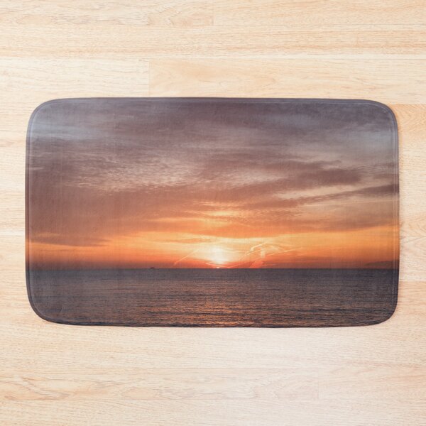 Item preview, Oceanside Skyscape with a Sliver of the Sun designed and sold by Georgia Mizuleva.