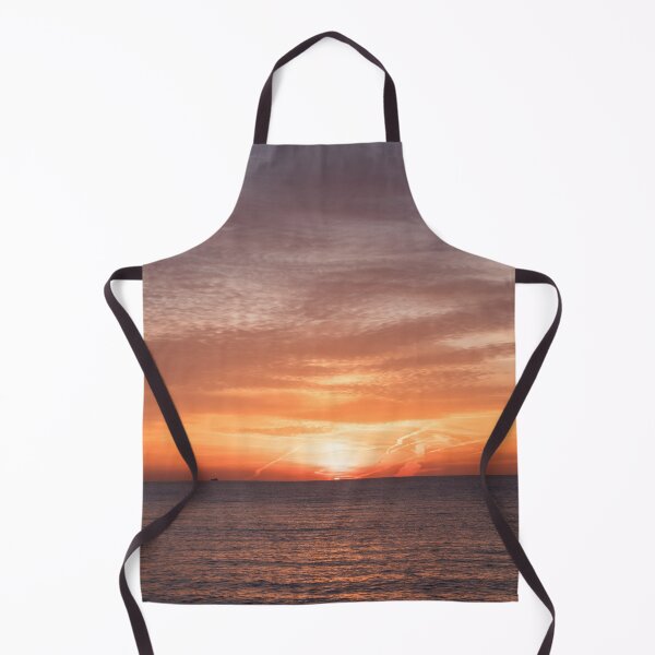 Item preview, Oceanside Skyscape with a Sliver of the Sun designed and sold by Georgia Mizuleva.