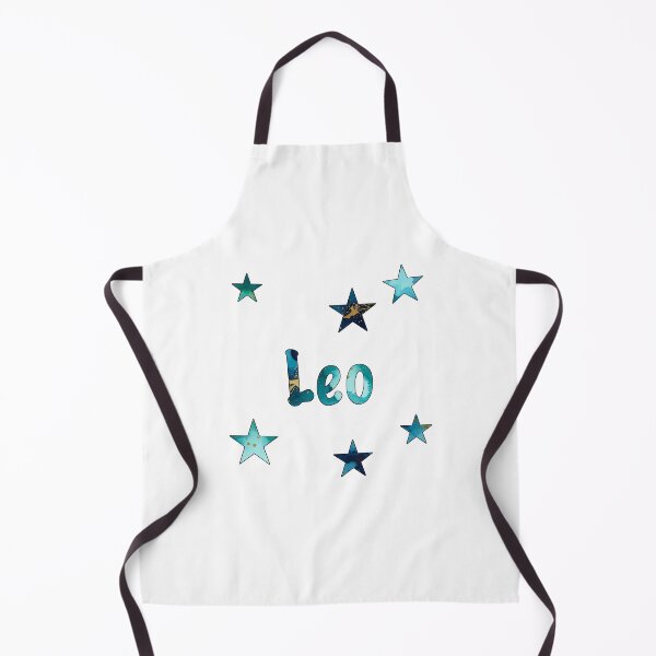 Item preview, Watercolor Name Leo with Stars designed and sold by katifinell.