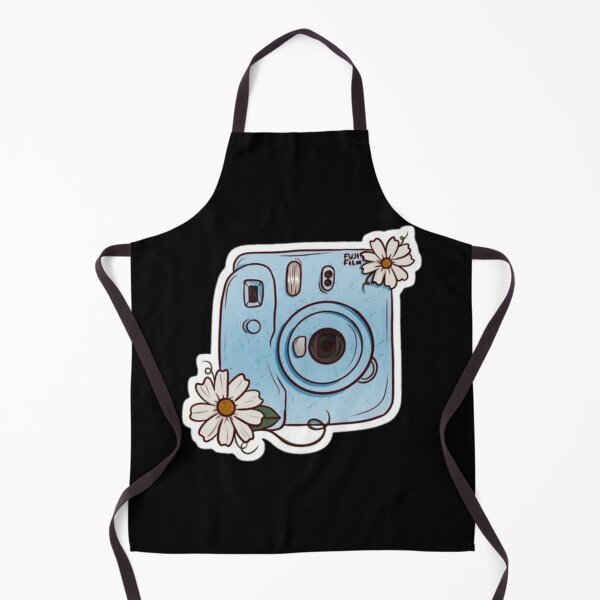Item preview, Cute Blue Retro Instax Camera Floral Daisy Art designed and sold by DESIGN DIMENSION .